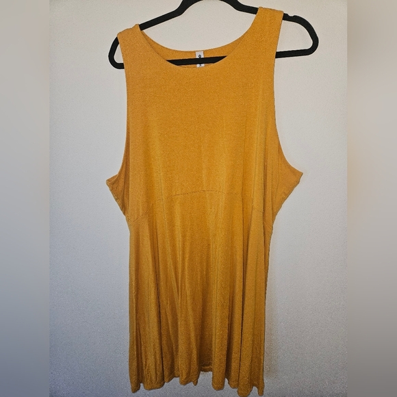 Athleta Santorini Stretchy Cotton Mini Dress 2xl - Picture 2 of 7